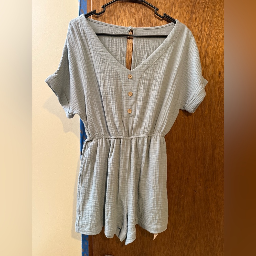 Cupshe Light Sage Romper